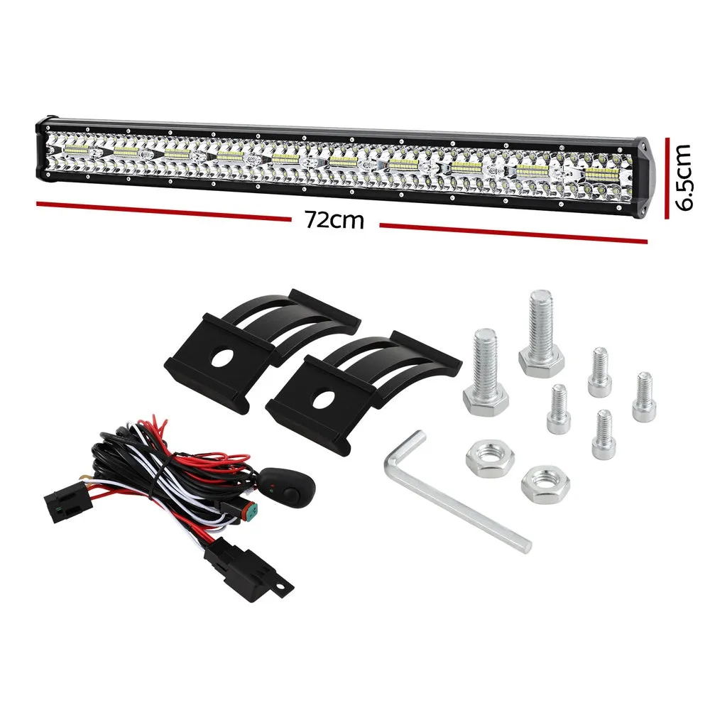 28 Inch LED Driving Light Bar IP67 Waterproof Offroad Giantz