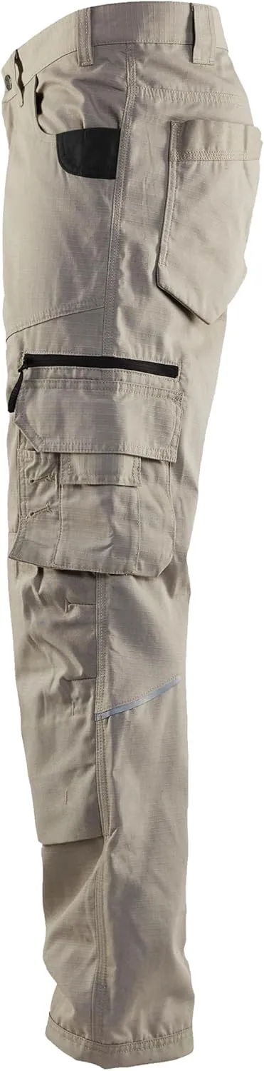 BLKLDER Men's Ripstop Durable Lightweight Work Pants with Utility Pockets