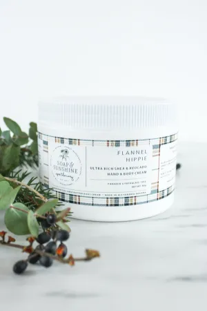 Flannel Hippie - Shea & Avocado Body Cream