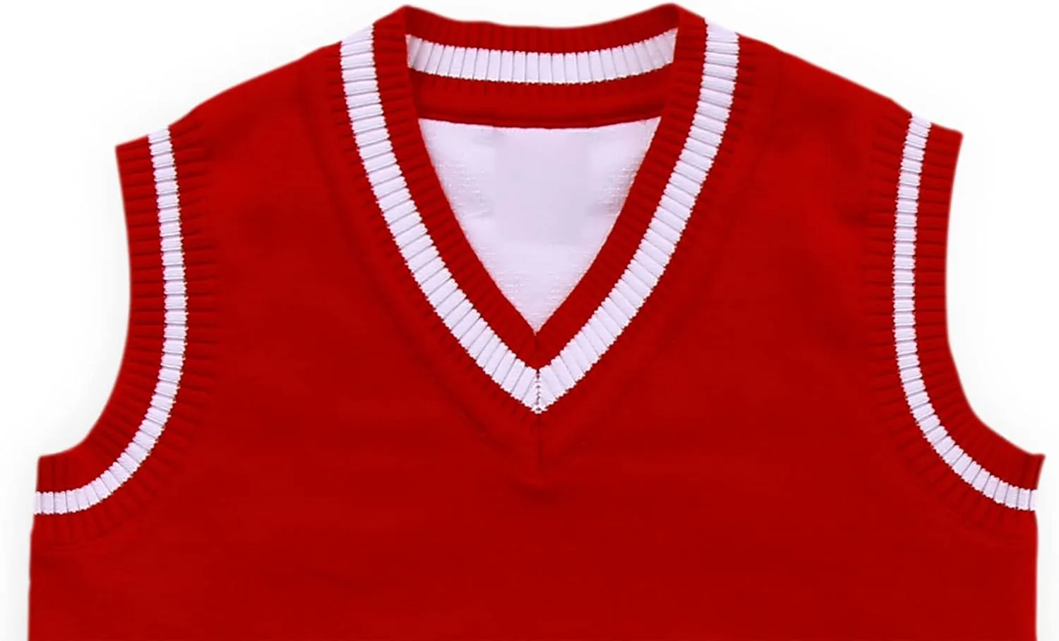 Happy Cherry Baby Boys Vest Thermal Warm Cotton Breathable Knit Sleeveless Sweater