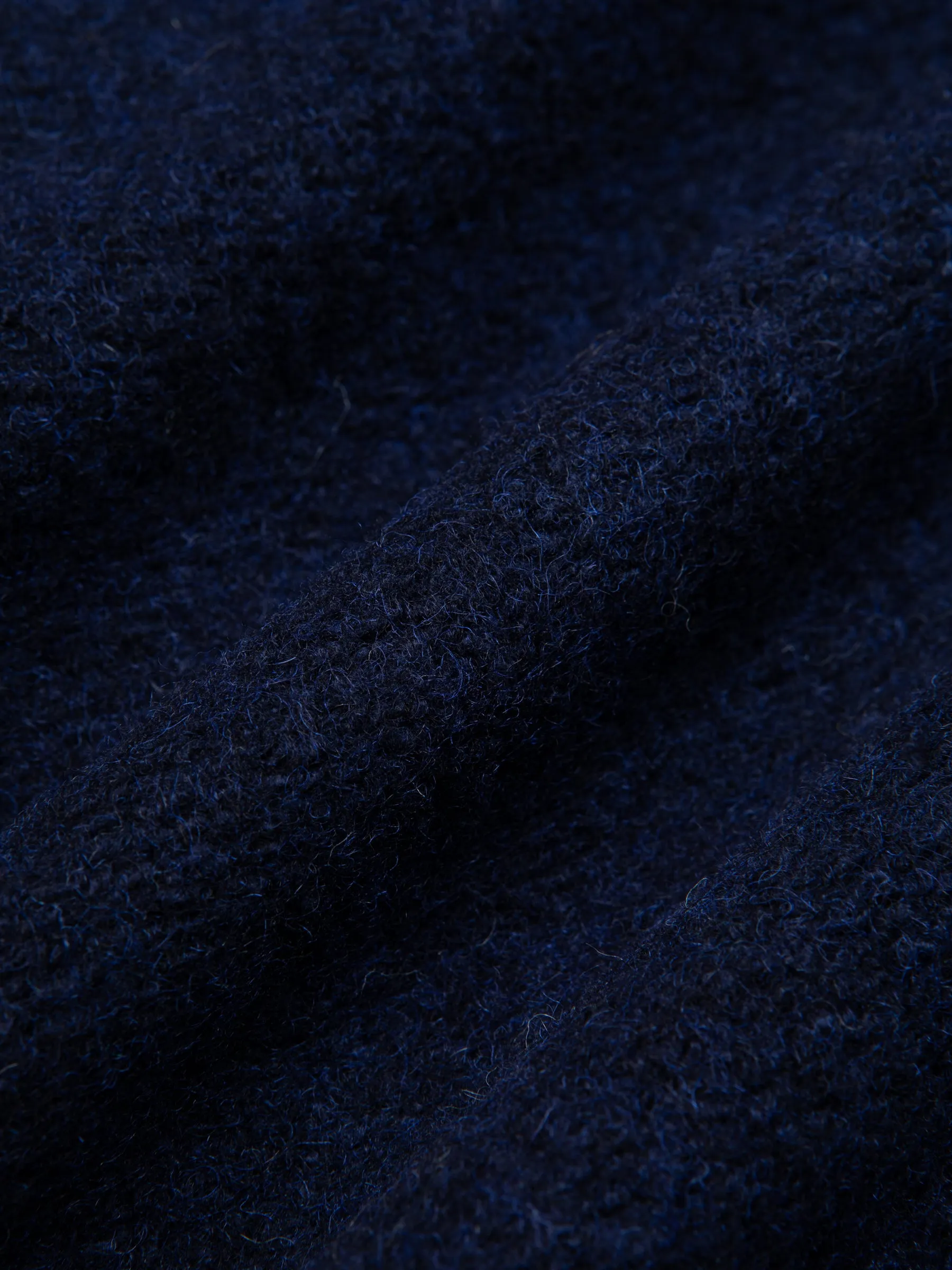 Junction Sweat in Midnight Italian Wool