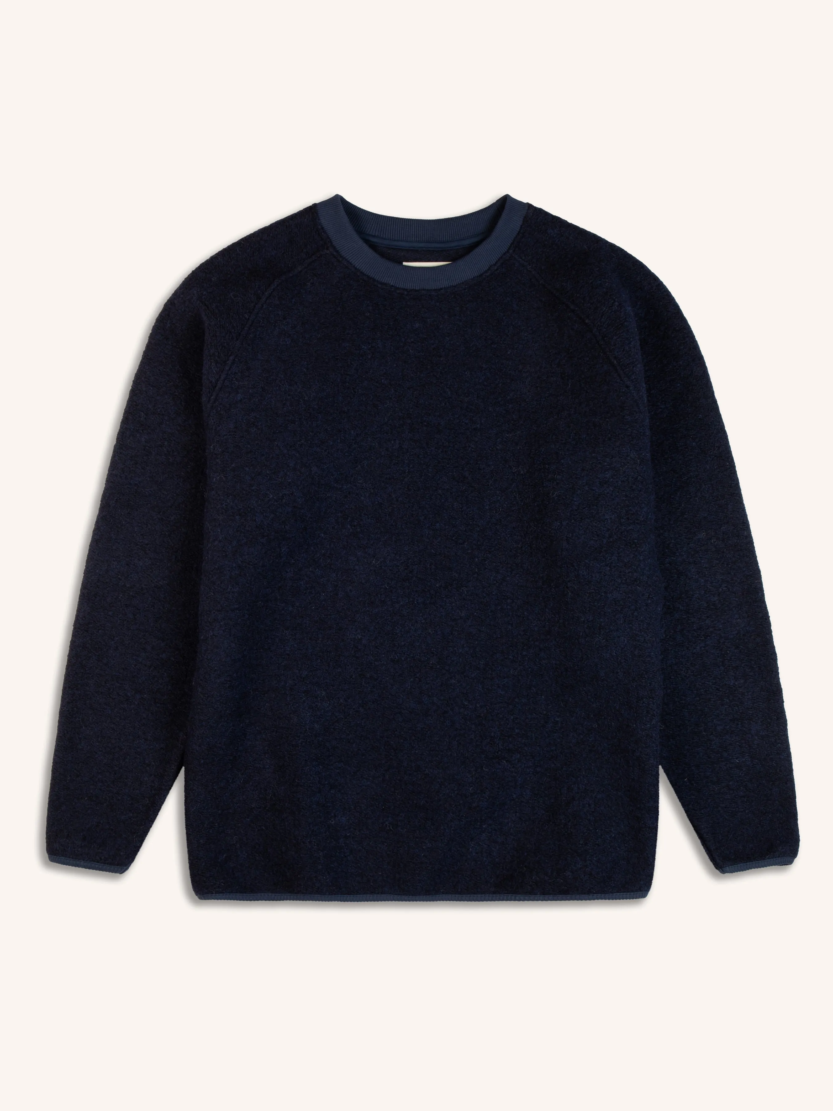 Junction Sweat in Midnight Italian Wool