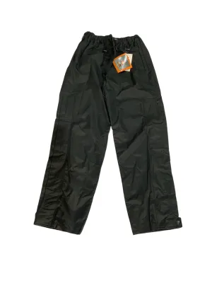 New Unisex Black Opgear Nylon Waterproof Windproof Overtrousers OPGWP01N