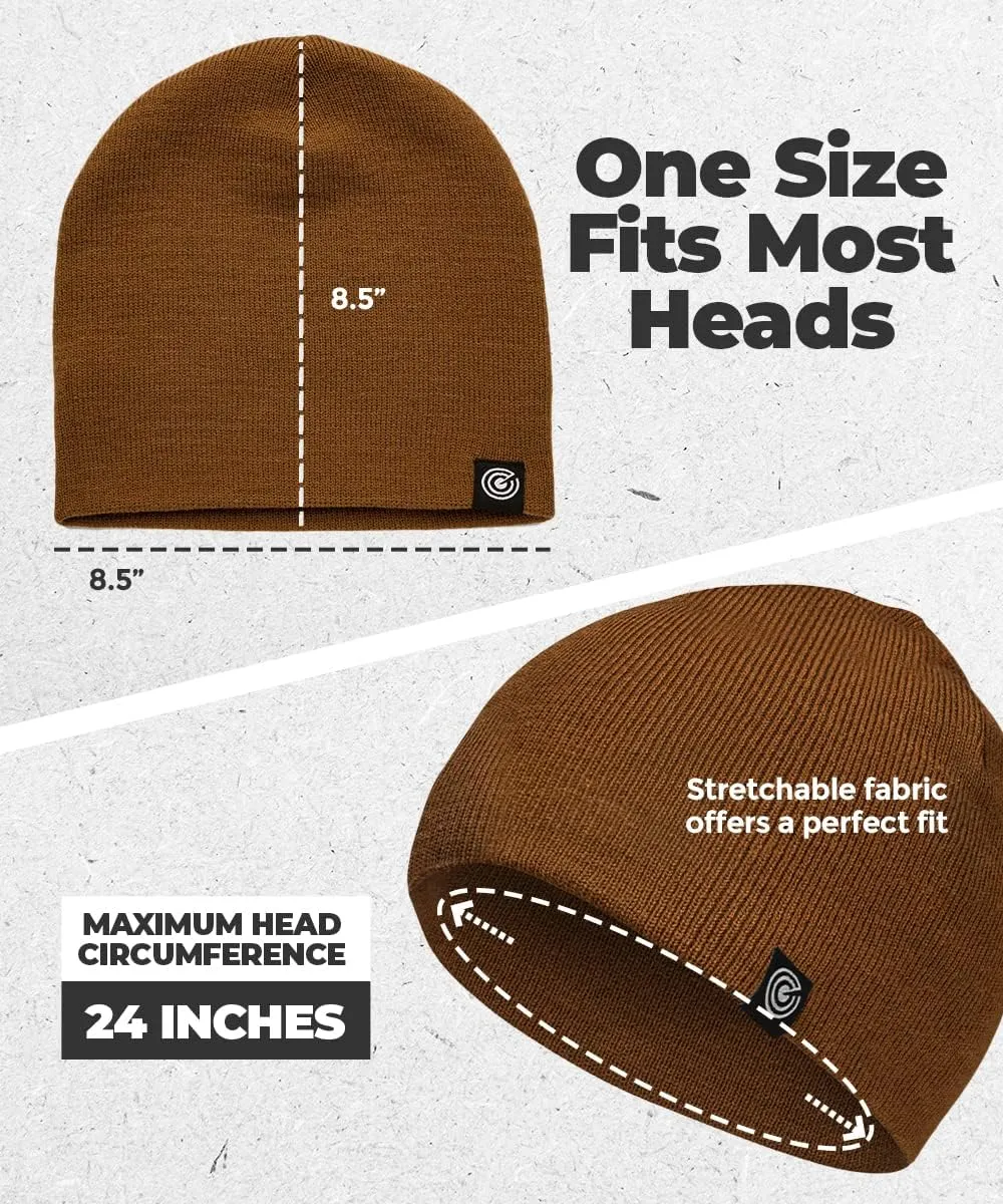 Original Beanie Cap - Soft Knit Beanie Hat - Warm and Durable