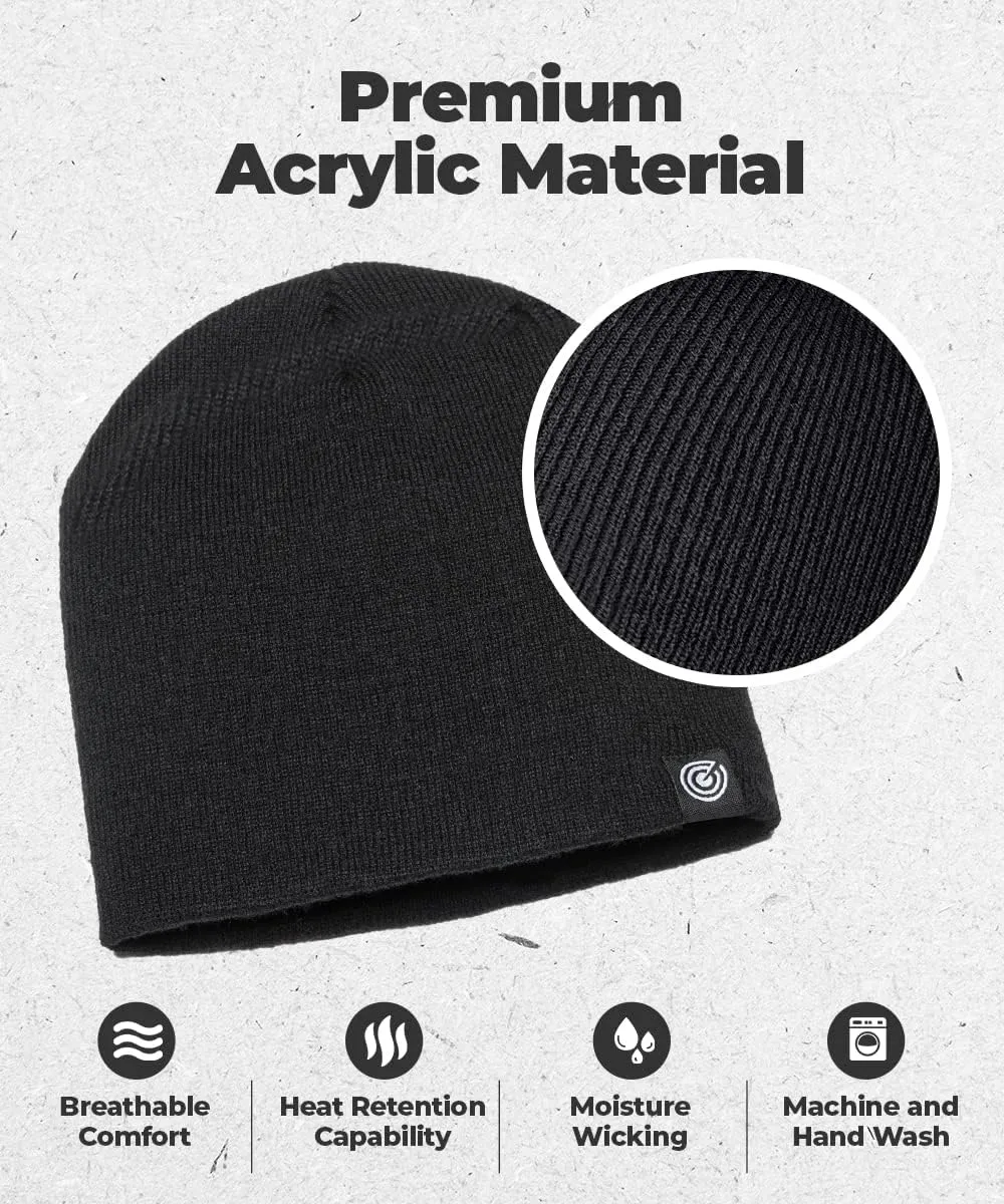 Original Beanie Cap - Soft Knit Beanie Hat - Warm and Durable