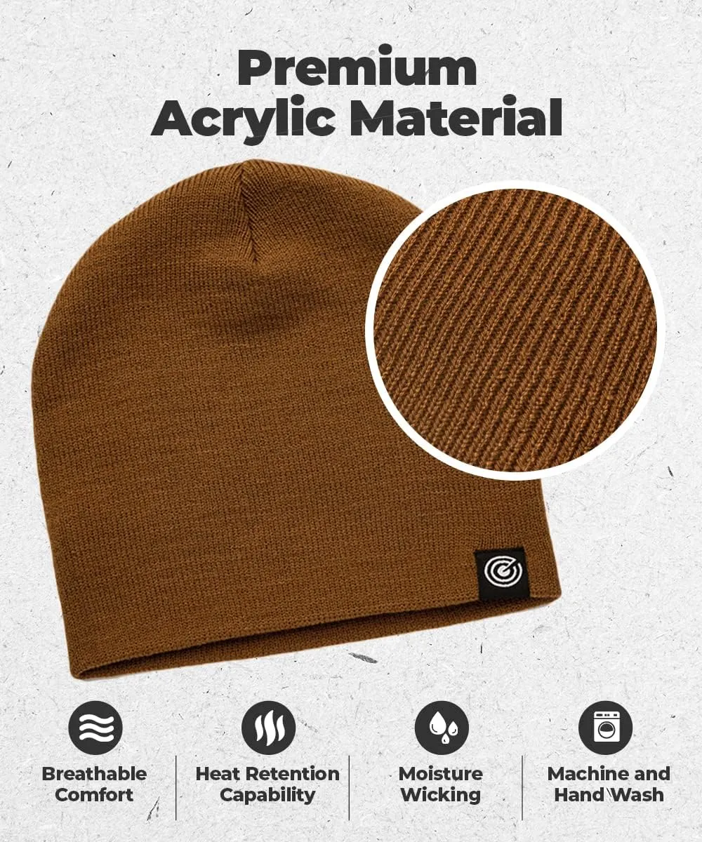 Original Beanie Cap - Soft Knit Beanie Hat - Warm and Durable