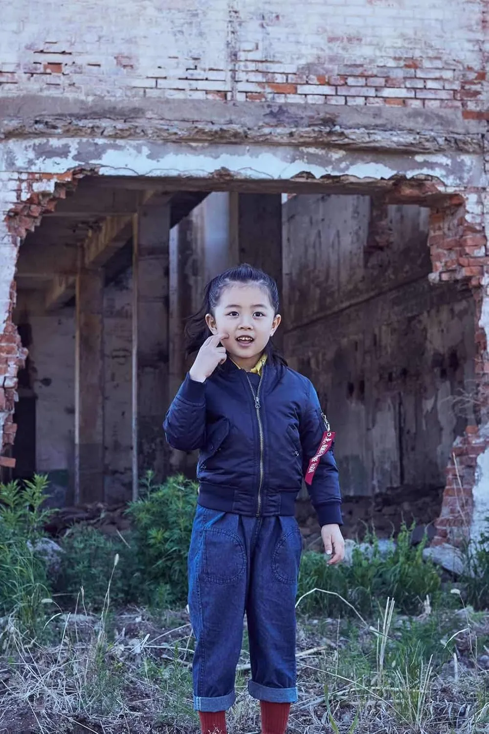 Unisex Toddler Kids boy Bomber Jacket