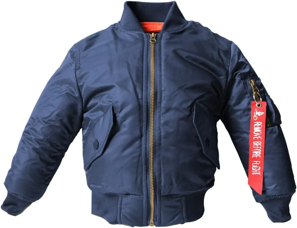Unisex Toddler Kids boy Bomber Jacket